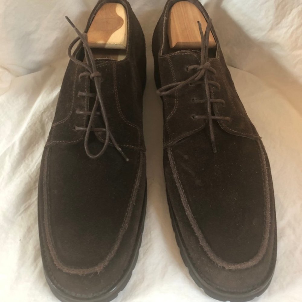 To Boot New York Men's suede oxford shoes 12